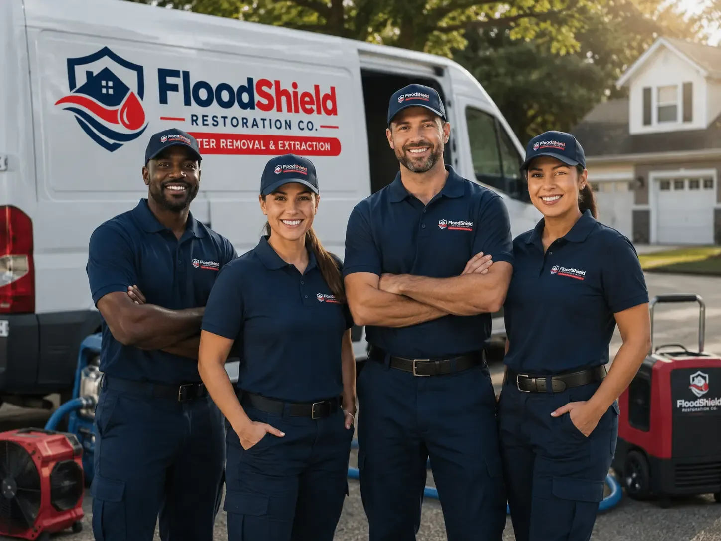 Flood Damage Restoration company in Wolf Lake, IL